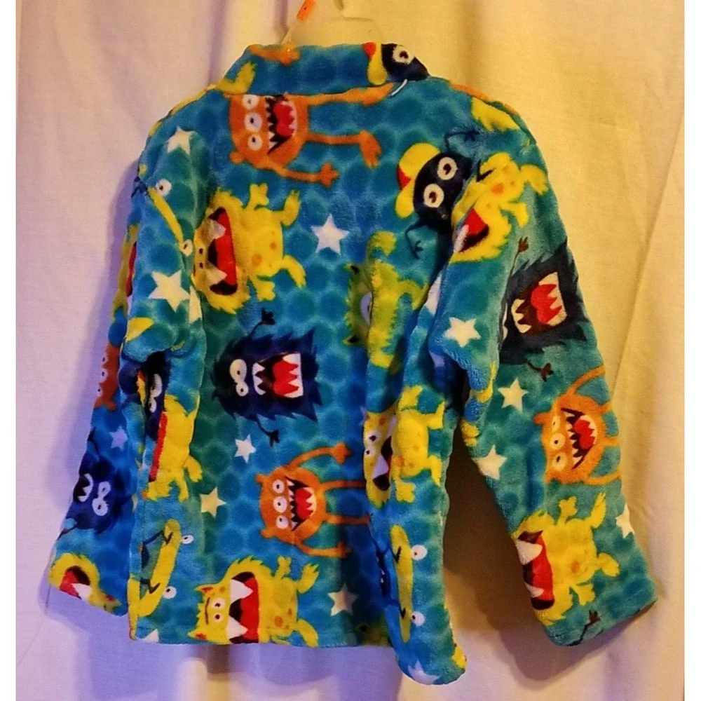 Sion Pullover Fleece Monster PJ Top Size‎ 4